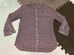 master bunny マスターバニー　レトロ調柄　シャツ　サイズ1