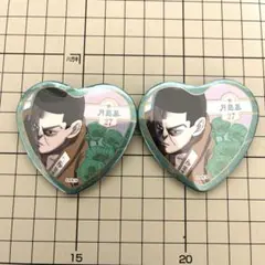 ゴールデンカムイ 月島 愛です缶バッジ 2点セット