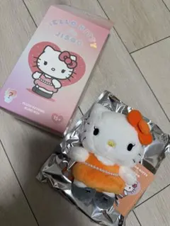 【韓国限定】BLACKPINK JISOO ジス ハローキティ コラボ オレンジ