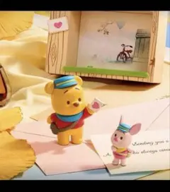 miniso プーさん　ピグレット　ディズニー　フィギュア