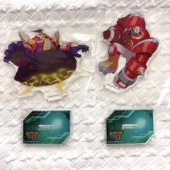 ロックマンエグゼ5 アクスタ　フットマン　クラウドマンのサムネイル