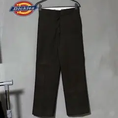 ディッキーズ 874 ダークブラウン　ワークパンツ　1回使用