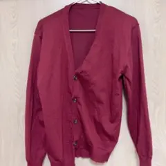 SHEIN 制服 カーディガン 赤