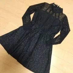 ドレス ミニワンピース レースミニワンピース