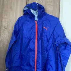 PUMA レインコート 収納袋付き ブルー