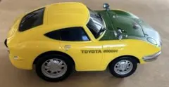TOYOTA 2000GT ミニカー イエロー/グリーン
