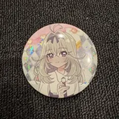 名探偵プリキュア　ブルジュラ ホログラム 缶バッジ 森亜るるか