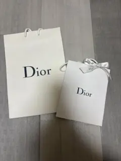 DIOR ギフトバッグ 2点セット - メルカリ