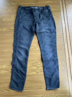 GapKids 1969 ブラック デニム　ストレッチ キッズ ジュニア　160のサムネイル