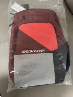 DUNLOP テニスラケットバッグ 赤/黒