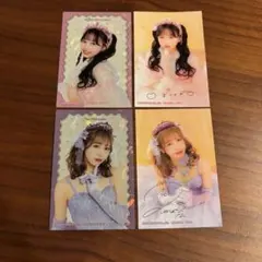 フルーツジッパー一番くじ ステッカー 松本かれん、仲川瑠夏