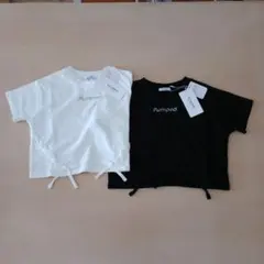 10C REPIPI レースアップTシャツ 2枚セット 110のサムネイル
