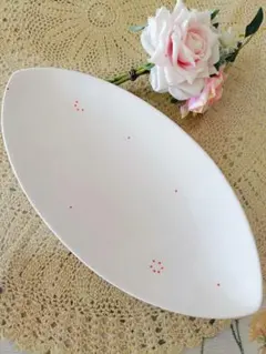 アフタヌーンティーリビング✿ポルトガル陶器 オーバルプレート 34cmのサムネイル