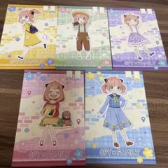 SPY×FAMILY 春のおでけけフェア 特典ポストカード5種