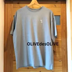 OLIVEdesOLIVE　ビックT　ナイスクラップ　刺繍Tシャツ