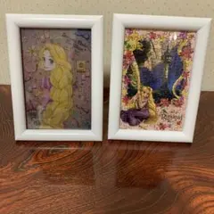 ラプンツェル　　パズル写真立て