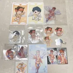 イナズマイレブン　豪炎寺修也　宇都宮虎丸　グッズセット イナズマイレブン 英雄たちのヴィクトリーロード アクリルヘアクリップ