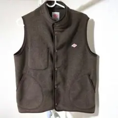DANTON ダントンフリースベストブラウン36