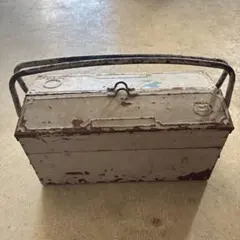 アンティーク アイアン　ツールボックス　ヴィンテージ　工具箱