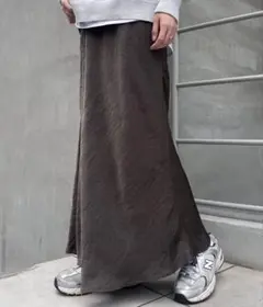 チャオパニックティピー＊サテンスカート＊チャコールグレー