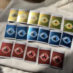 ポケモンカード エネルギー 17枚セット