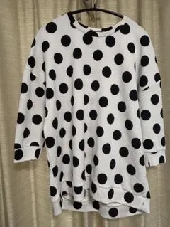 ZARA TRAFALUC ドット柄トップス