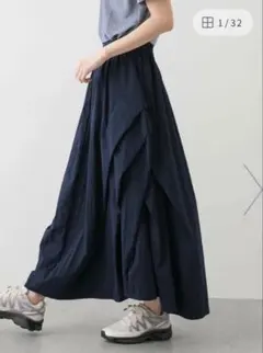SOP by アーバンリサーチ　サイドタックギャザースカート