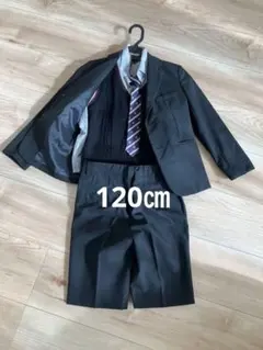 COMME CA ISM コムサイズム　フォーマルスーツセット　120A 黒