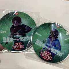 ミルサブ　カップヌードル　コラボ　アクリルフタ止め　マックス・カート 🚀本日発売🚀 #ミルキーサブウェイ コラボセット発売開始！ 登場キャラ