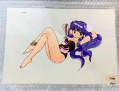 らんま1/2描き下ろしセル画 .珊瑚水着