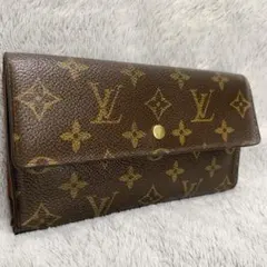 【極美品】ルイ・ヴィトン モノグラム 長財布 M61217