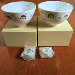 ライオン　LION　ちびまる子ちゃん　お椀　箸置き　ペアセット