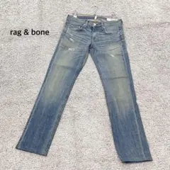 【rag & bone】デニム スキニーパンツ ヴィンテージ ストレッチ 24