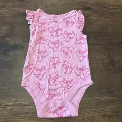 Disney ミニー　フリルロンパース 70cm