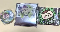 超まじかるちいかわ　くりまんじゅう　アクスタ　缶バッジ　ラバーキーホルダー