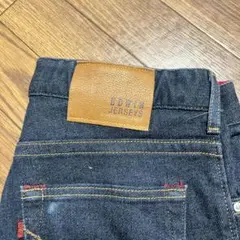 EDWIN ストレートデニム ダークブルー