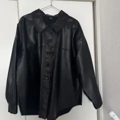 新品未使用　黒 XL レザージャケット