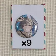 ChroNoiR Blue Memories オーロラ缶バッジ 叶 9点セット