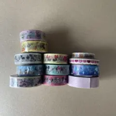 ディズニー ほか マスキングテープ 12個セット