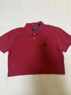 CHAPS 赤 ポロシャツ M ストレッチ