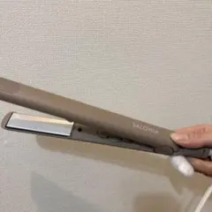 SALONIA ストレートヘアアイロン ブラウン