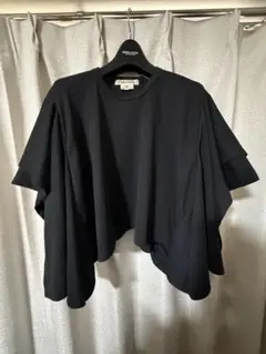 COMME des GARCONS 変形Tシャツ ブラック Sのサムネイル