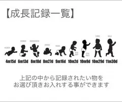 ぽんず様専用【成長記録】拡大版 1歳BDポスター Anjewel