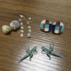 ブルー系ピアス　まとめ売り