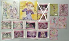 プリキュア　キュアドリーム　ぱしゃこれ　キュアレモネード　色紙　ウエハース