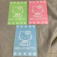 平成レトロ　ハローキティ　ポストカード　3枚セット　当時物