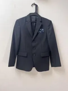 フォーマルスーツセット（ブラックブレザー）　150cm
