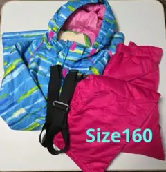 【möbus　スキーウェアセット　Size160　手袋&ニット帽】