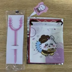 ココス ちいかわコラボ 3点セット　モモンガ巾着