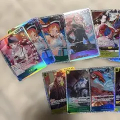 ワンピース トレーディングカードセット　16枚